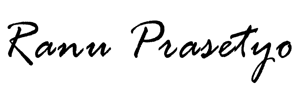 Ranu Prasetyo signature